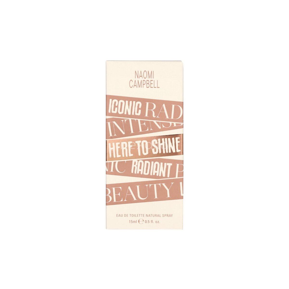 Naomi Campbell Here To Shine Edt Spray 15 ml