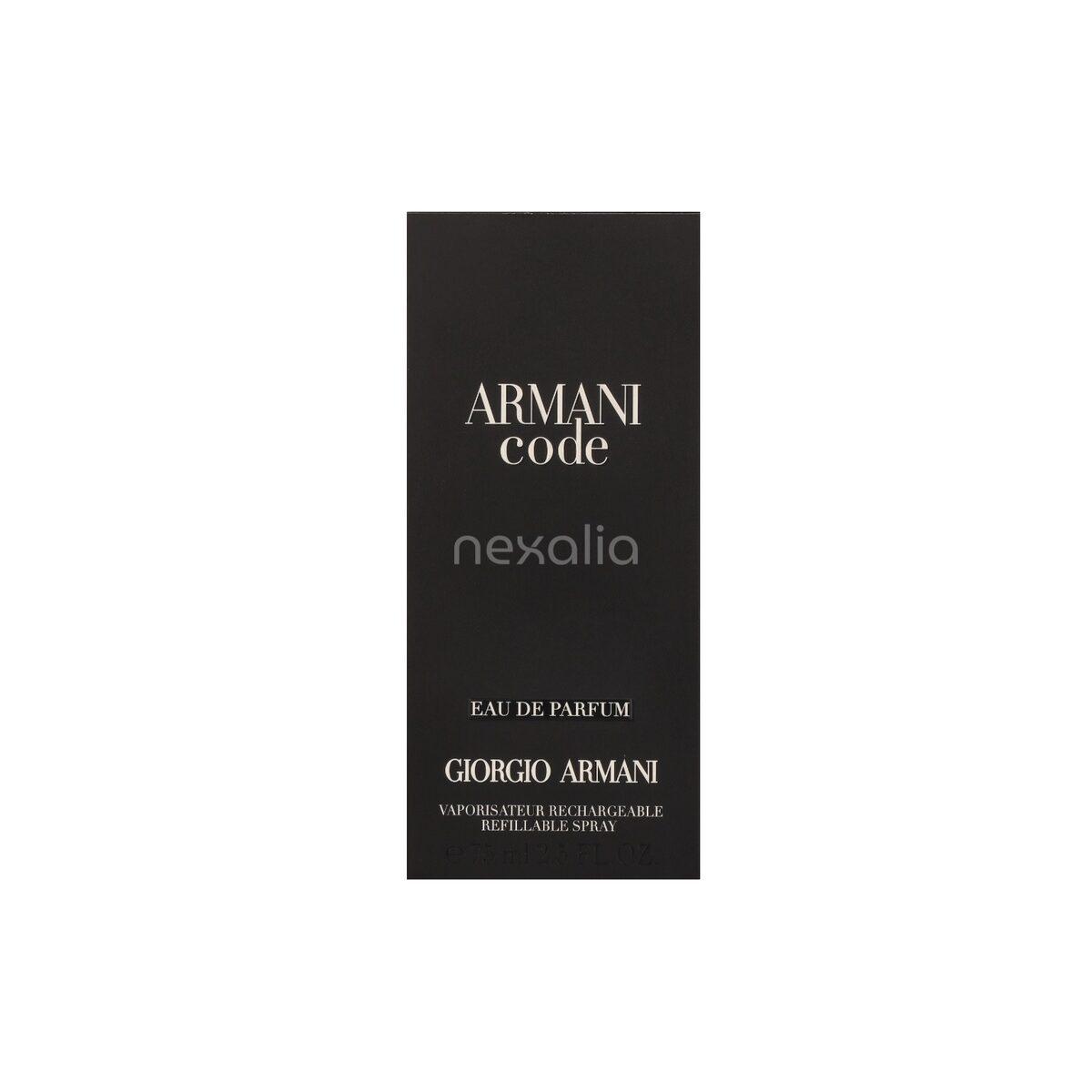 Armani Code Pour Homme Edp Spray Refill 75 ml