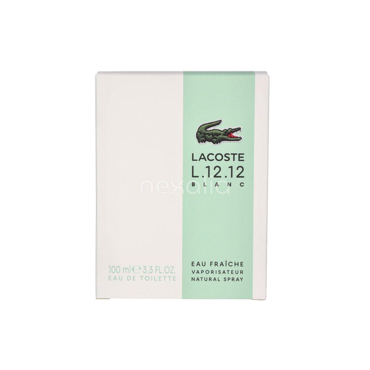 Lacoste L.12.12 Blanc Eau Fraiche Edt Spray 100 ml