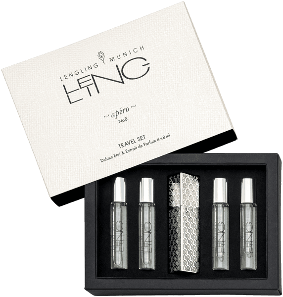 Lengling Munich No 8 Apéro Travel = Extrait de Parfum 4 x 8 ml