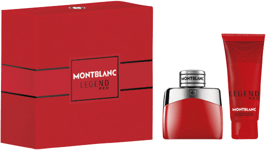 Montblanc Legend Red Set = EdP Nat. Spray 50 ml + Shower Gel 100 ml