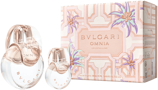 Bvlgari Omnia Crystalline Spring Set 2024 = EdT Nat. Spray 100 ml + EdT Nat. Spray 15 ml