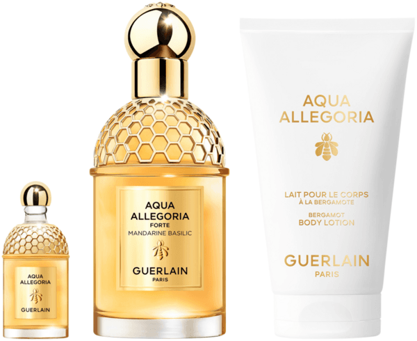 Guerlain Aqua Allegoria Mandarine Basilic Set EdP 75ml + Miniatur