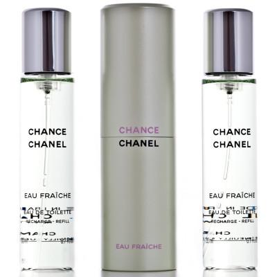 Chanel Chance Eau Fraiche Eau de Toilette 3 x 20 ml