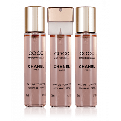 Chanel Coco Mademoiselle Nachfüllung Eau de Toilette 3 x 20 ml