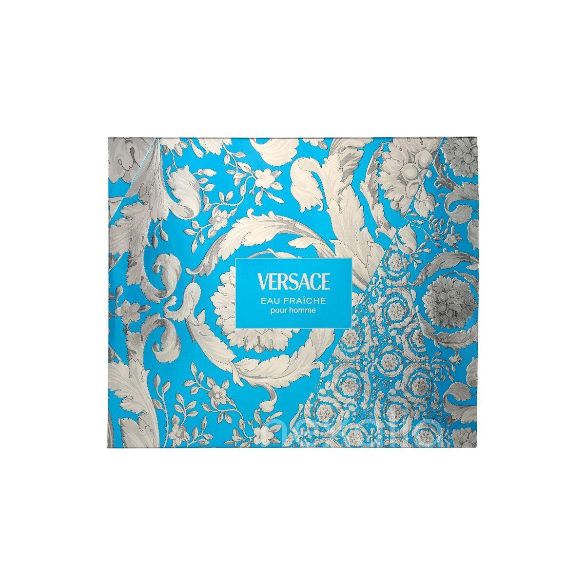 Versace Eau Fraiche Giftset Edt Spray 50ml/Bath & Shower Gel 50ml/Aftershave Balm 50ml 150 ml