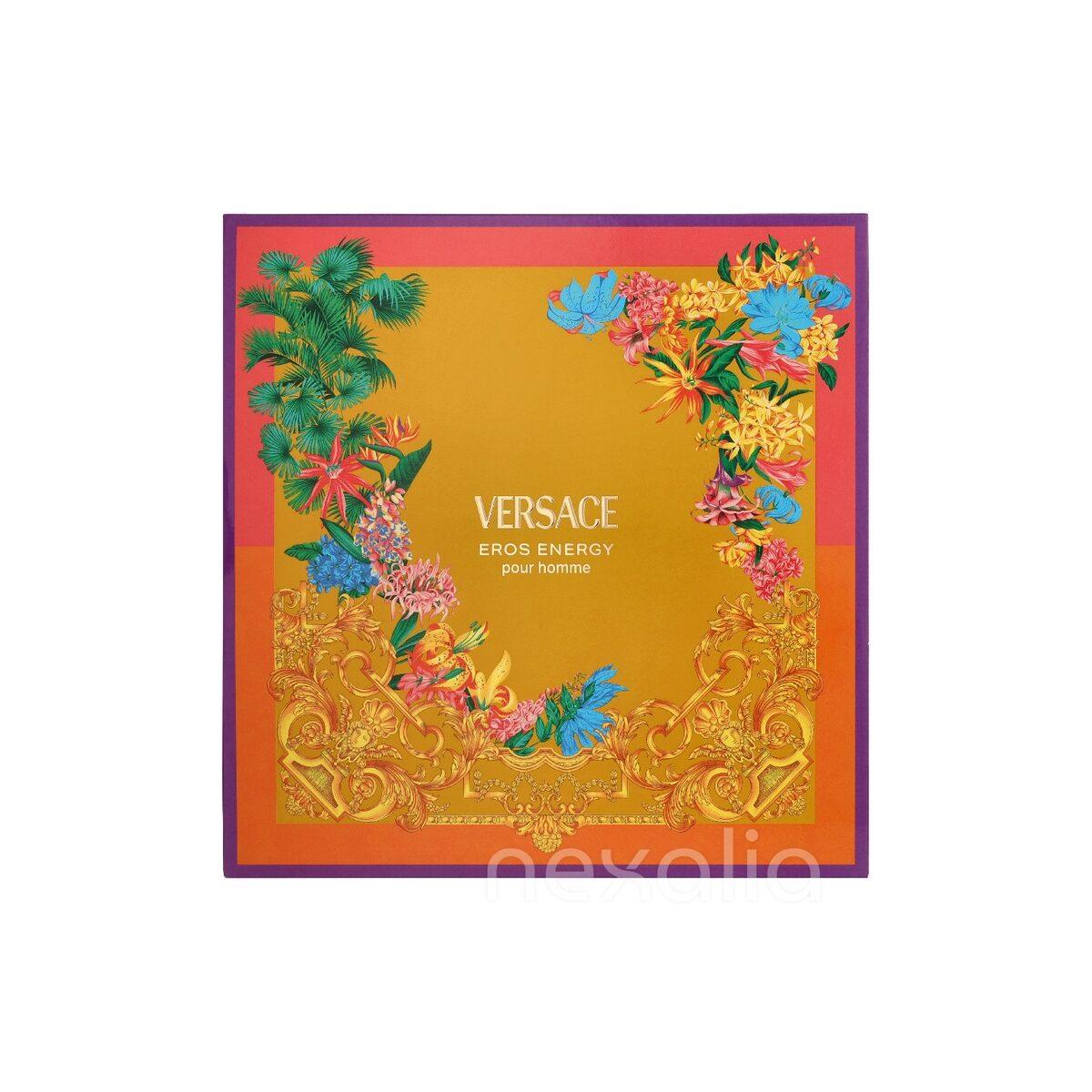 Versace Eros Energy Giftset Edp Spray 100ml/Shower Gel 150ml/Edp Spray 5ml 255 ml