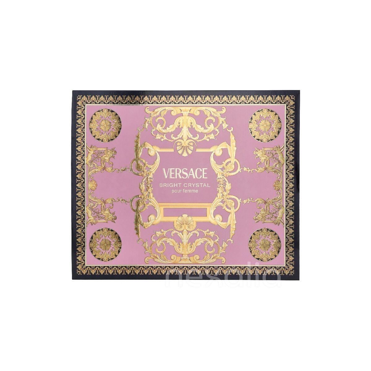 Versace Bright Crystal Giftset Edt Spray 50ml/Bath & Shower Gel 50ml/Body Lotion 50ml 150 ml