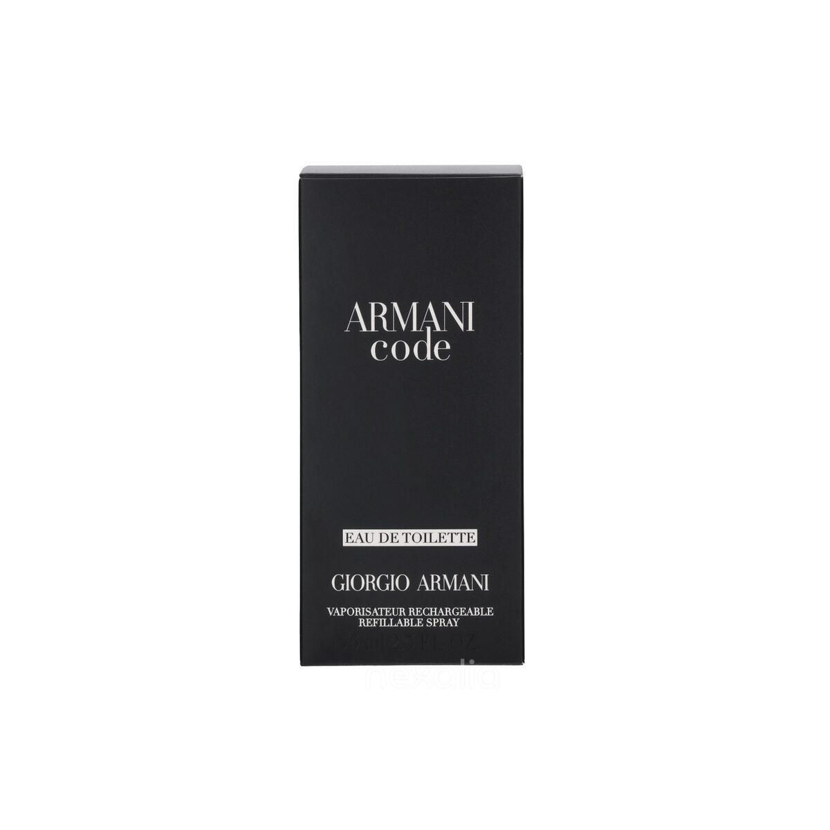 Armani Code Pour Homme Edt Spray Refillable 50 ml