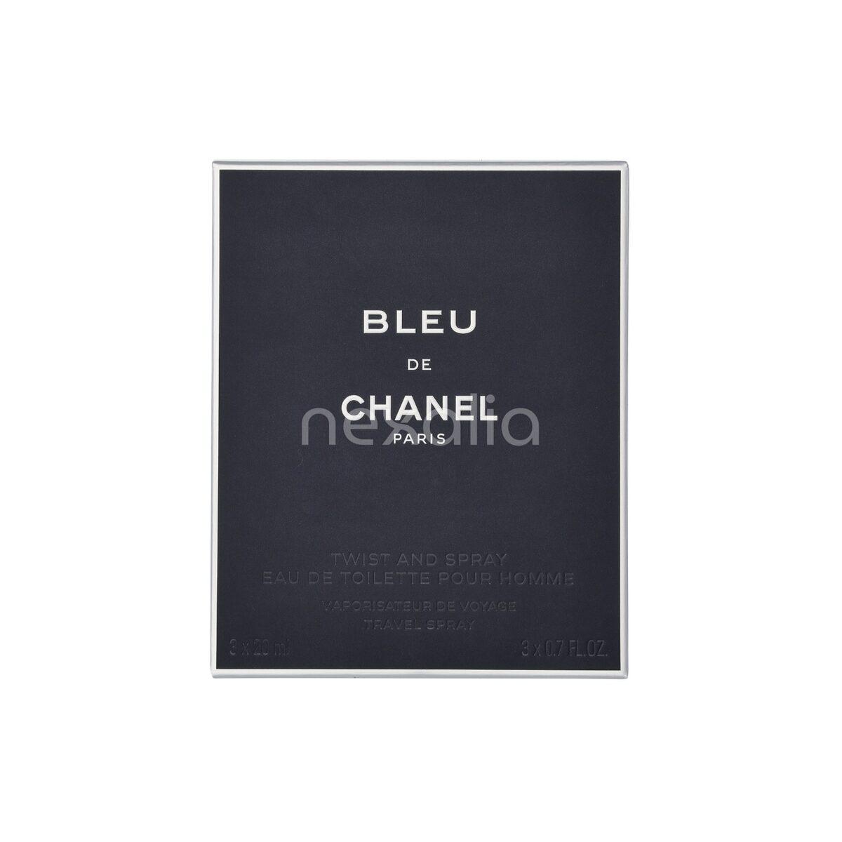 Chanel Bleu De Chanel Pour Homme Giftset Edt Spray 20ml/2x Edt Spray Refill 20ml - Travel Sprays 60 ml