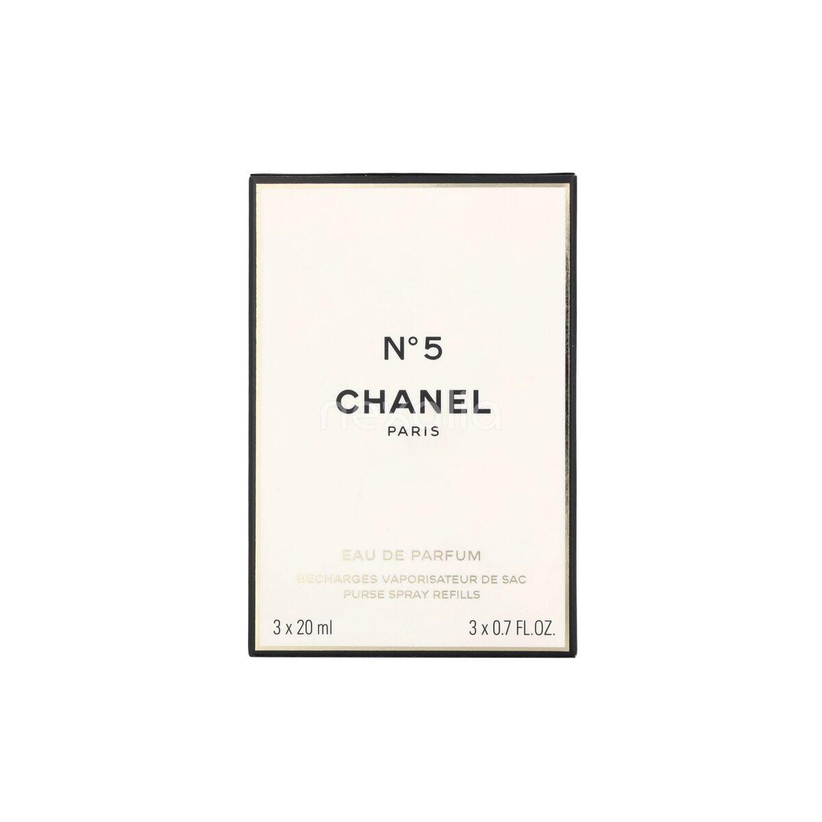 Chanel No 5 Giftset 3x20ml - Edp Spray Refill 60 ml