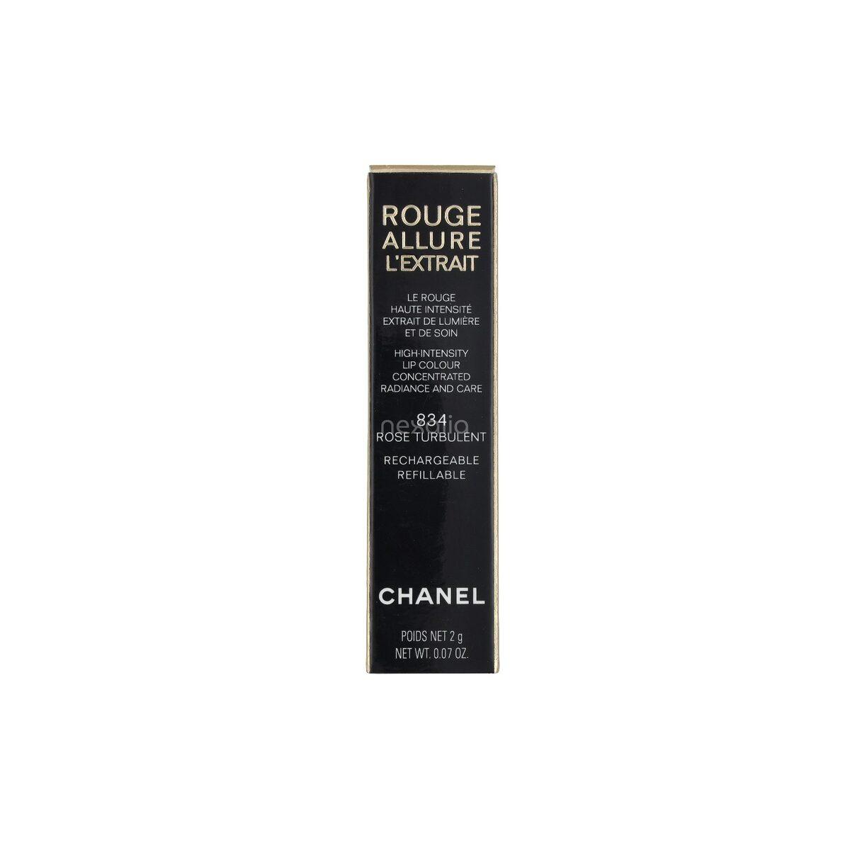 Chanel Rouge Allure L'Extrait High-Intensity Lip Colour #834 Rose Turbulent 2 g