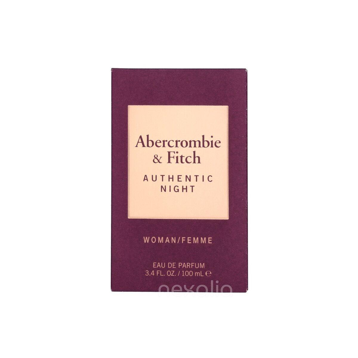 Abercrombie & Fitch Authentic Night Women Edp Spray 100 ml