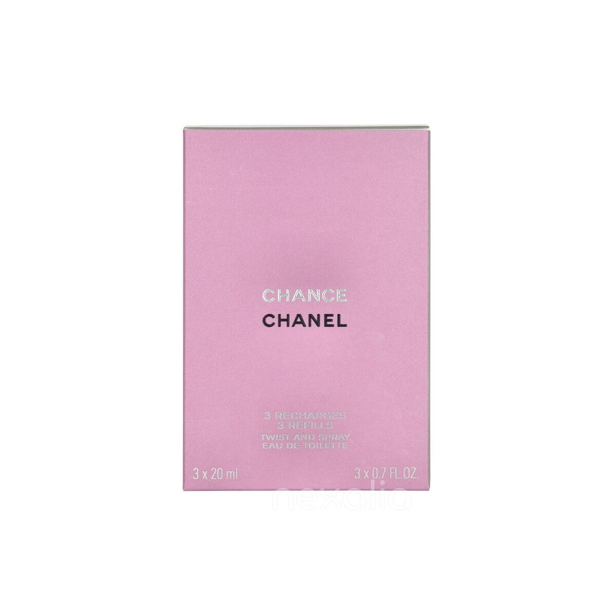 Chanel Chance Twist And Spray 3x Edt Spray Refill 20Ml - Twist and Spray 60 ml