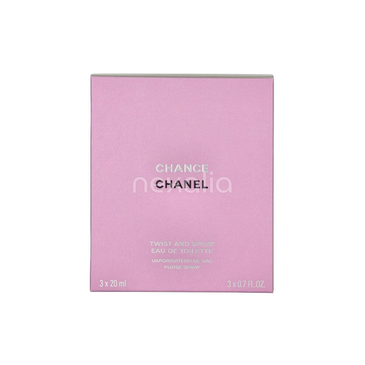 Chanel Chance Twist And Spray edt spray20 + 2x edt spray refill20 60 ml