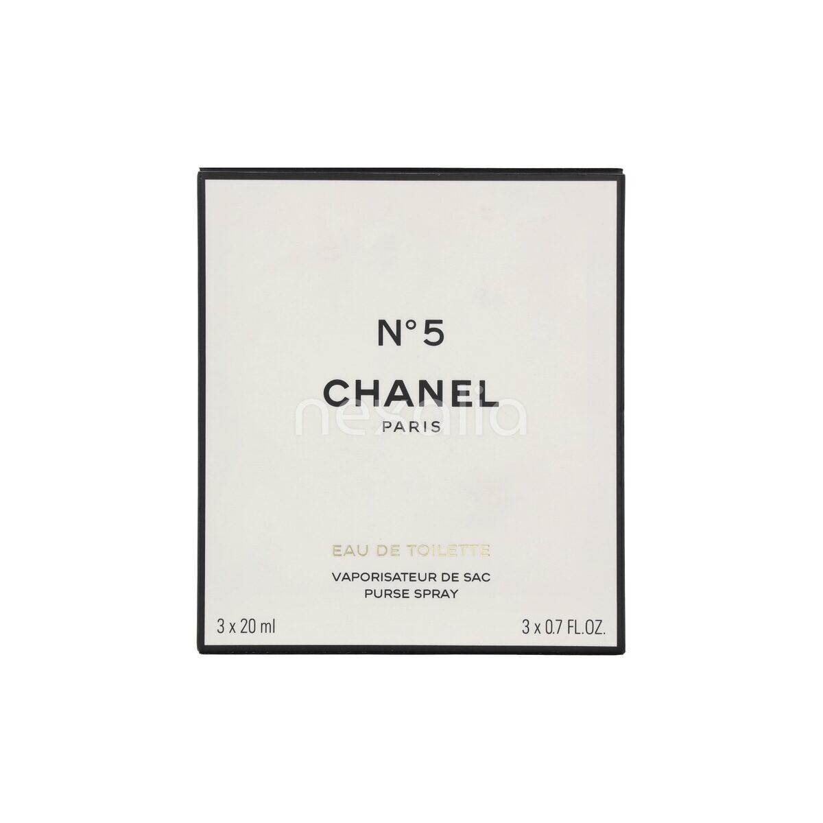 Chanel No 5 Giftset 2x Edt Spray Refill 20Ml/1x Edt Spray 20Ml- Twist and Spray - Purse Spray 60 ml